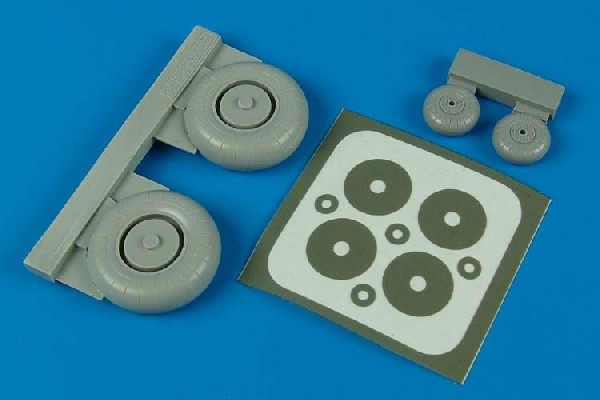 Ju87G wheels & paint mask