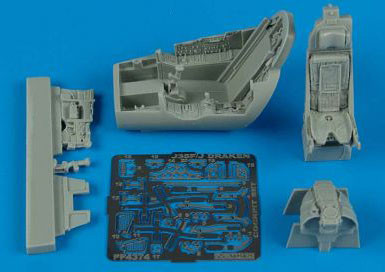 SAAB J35F/J Draken cockpit set SAAB J35F/J Draken cockpit set