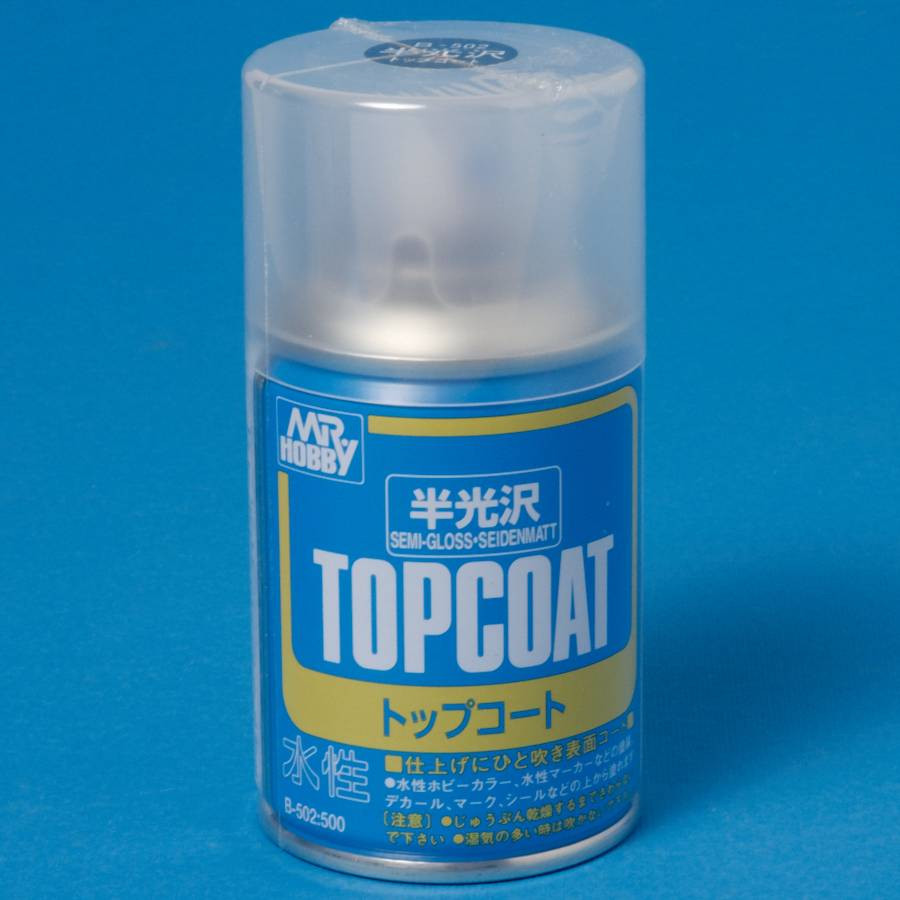 Klarlack, sidenmatt, 86 ml TOP COAT aerosol Klarlack, sidenmatt, 86 ml TOP COAT aerosol
