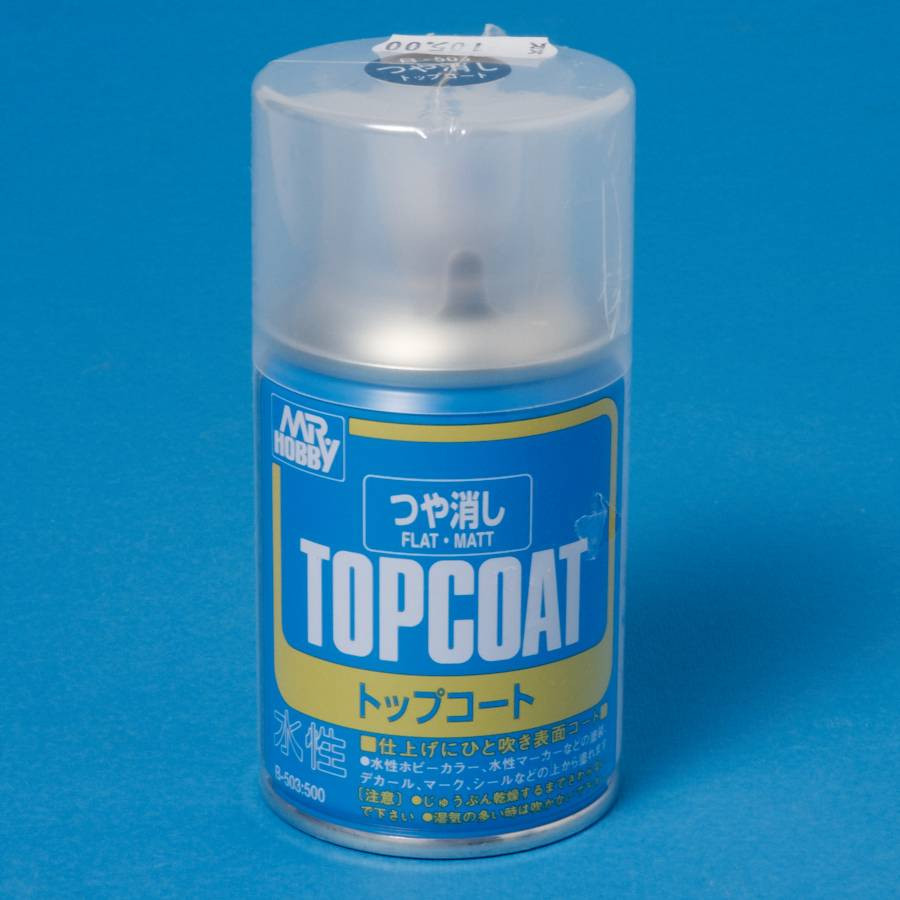 Klarlack, matt, 86 ml TOP COAT aerosol