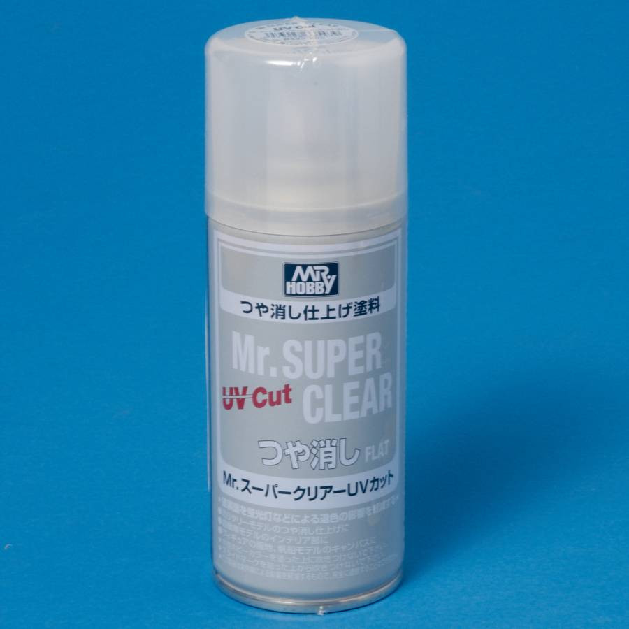 Klarlack, matt, 170 ml Mr. Super Clear UV cut, aerosol Klarlack, matt, 170 ml Mr. Super Clear UV cut, aerosol